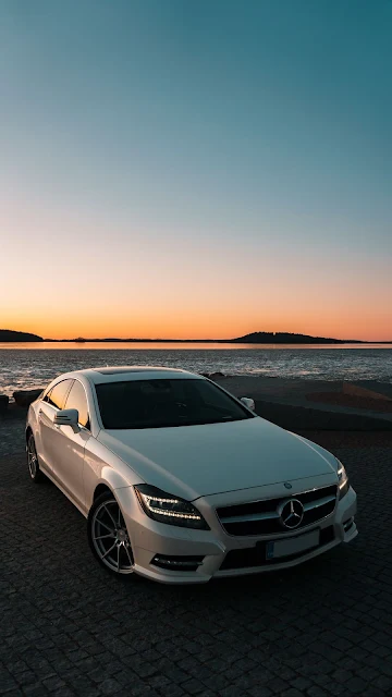 Mercedes Benz CLS, Car, Front View
