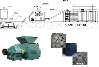 charcoal briquette machine