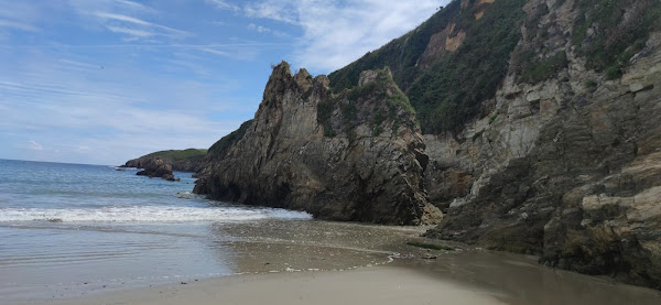 Imagen de la Playa de Ribeira en Santa Gadea. Asturias