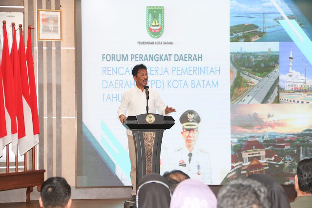 Walikota Rudi Buka Forum Perangkat Daerah Kota Batam Tahun 2023