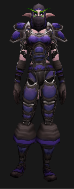 Leather Purple Set