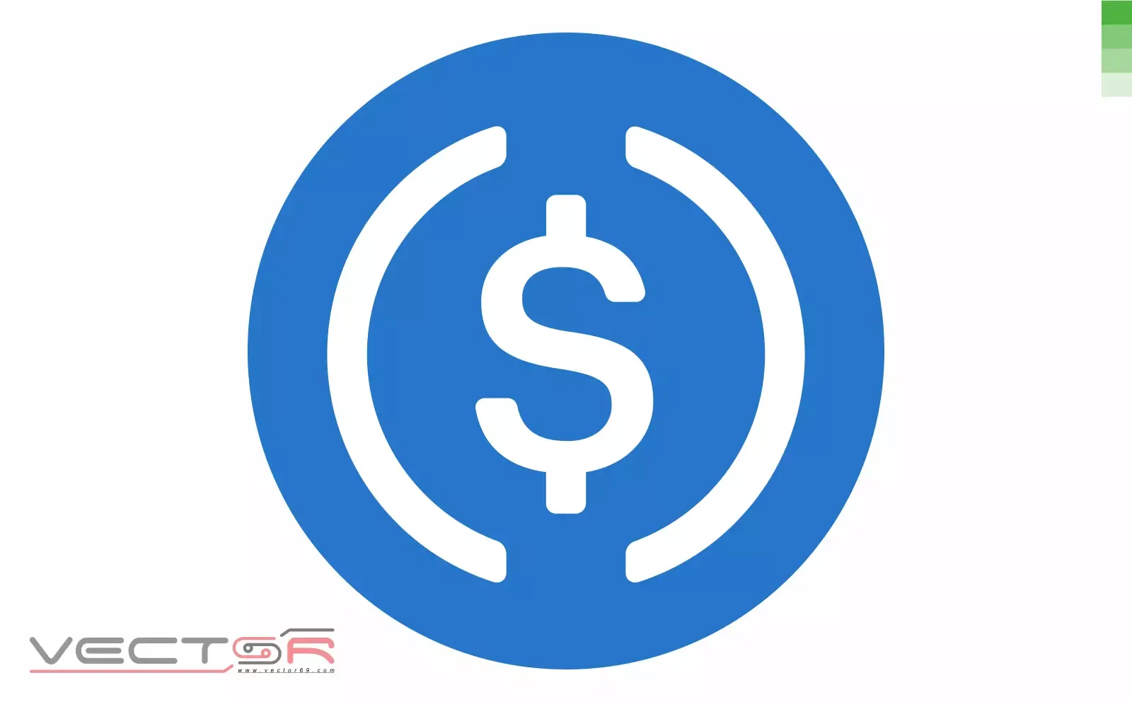 USD Coin (USDC) Logo Icon - Download Vector File CDR (CorelDraw)