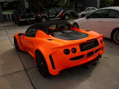 Orange Lotus Elise