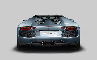 2013 Lamborghini Aventador LP 700 4 Roadster rear