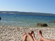 La foto è stata fatta in Croazia due anni fa, un viaggio bellissimo, un mare . (dscn )