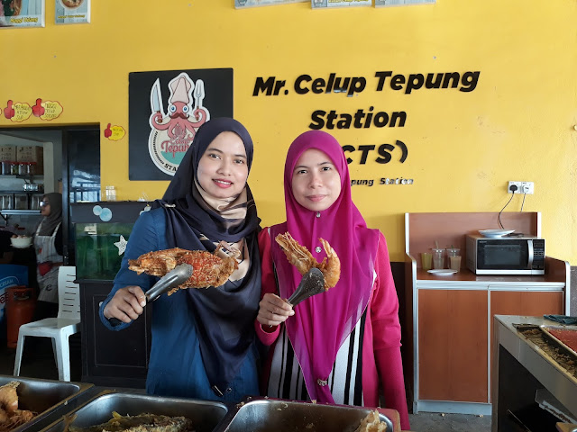 Mr Celup Tepung Station : Restoran Dekorasi Cantik dan Menarik di Pantai Penarik