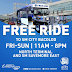 Free Ride Going To SM City Bacolod Starting July 12, 2019