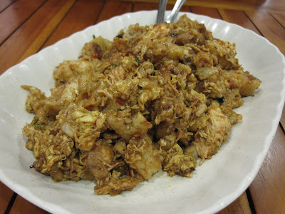 Mas-Ayu Restaurant, lontong goreng