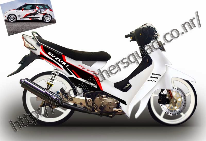 MOTOR SPORT: Gambar Modif Suzuki Smash 110 Keren Terbaru 2014