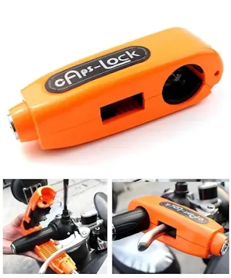 Front Brake Safety Lock for Bikes and Scooters - Anti-theft