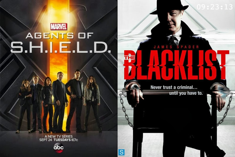 Agents of S.H.I.E.L.D / The Blacklist Poster 