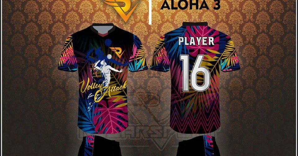 NEW DESAIN  KAOS  VOLI ALOHA Regar Sport Online Dan Konveksi