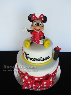 A Minnie no 1º aniversário da Francisca