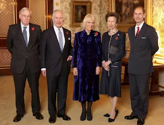 King Charles III and the four working royals