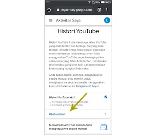 Cara Menonaktifkan Histori Tontonan dan Penelusuran di Youtube Android, Gampang Banget!