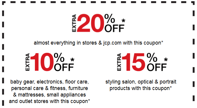 JCPenney has a new 20 Percent off JCPenney coupon out, which will get ...