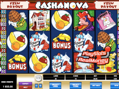 Cashanova Slots Is Like A Real Casanova