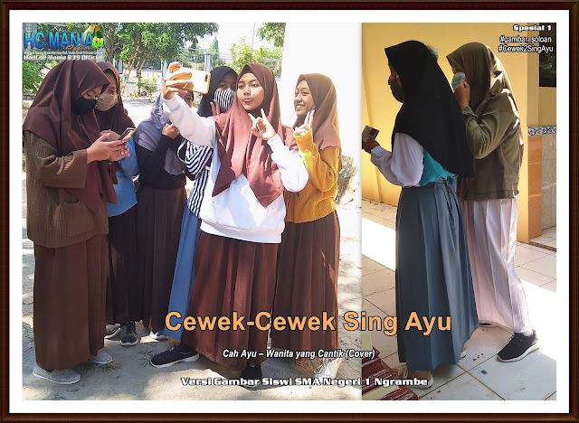 Gambar Soloan Terbaik di Indonesia - Gambar Siswa-Siswi SMA Negeri 1 Ngrambe Versi Cah Ayu Khas Spesial 1 - 13.1