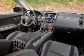 Interior view of 2015 Mazda CX-9.