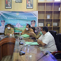 SOSIALISASI PENGENAAN TARIF SAMPAH PERMENDAGRI NO.7 THN 2021,  MELALUI ZOOM MEETING