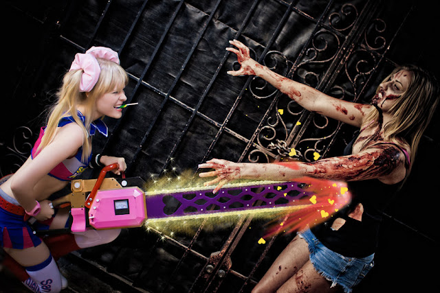 Lollipop Chainsaw Cheesy Effects por fluffikitten