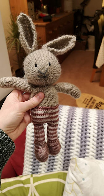 Little Cotton Rabbits bunny girl knitting pattern