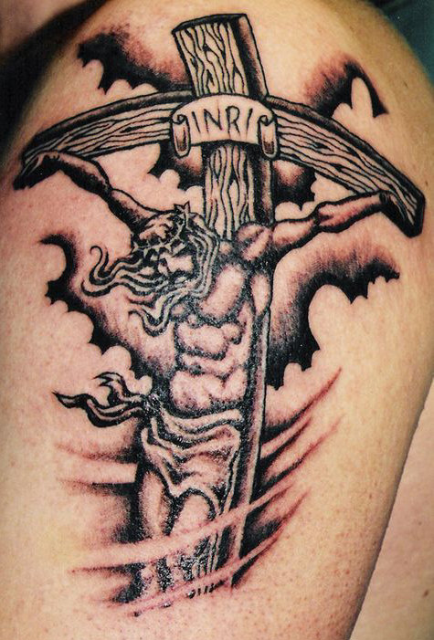 jesus cross tattoo. Cross Tattoos Designs jesus