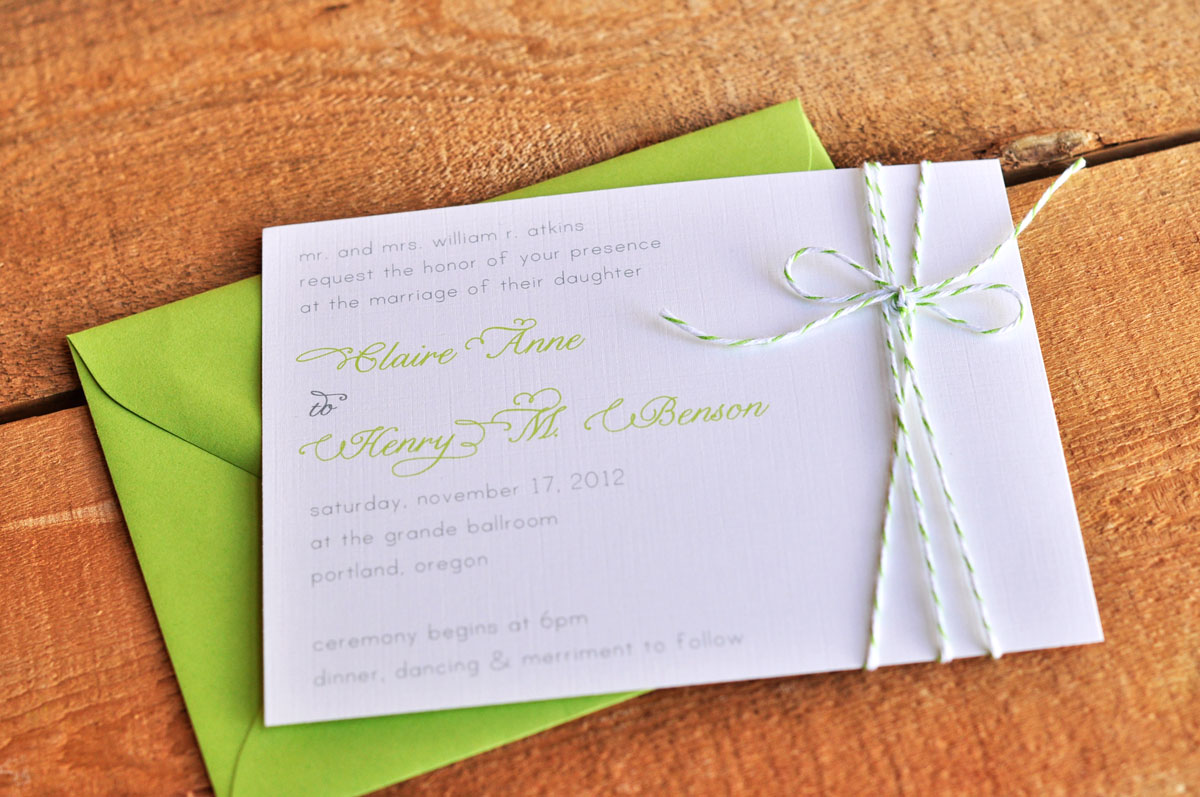 darling savage: new wedding invitation :: sweet stripes