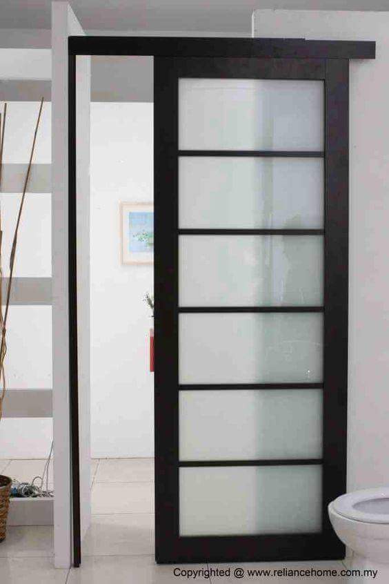 Contoh Desain Pintu  Geser  Rumah  Minimalis Modern  Foto 