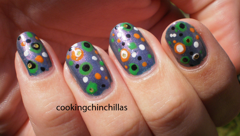 Cute and Easy Nail Design Polka Dot