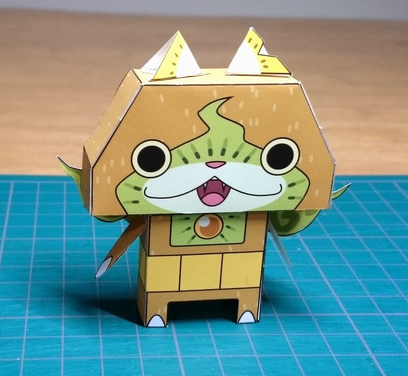 Yokai Watch Kiwinyan Papercraft