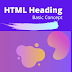 HTML Heading and Paragraph | Html space between heading and paragraph.| Html heading and paragraph on same line