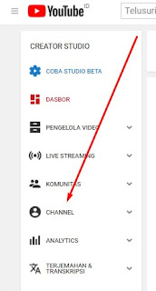 verifikasi channel youtube berini caranya