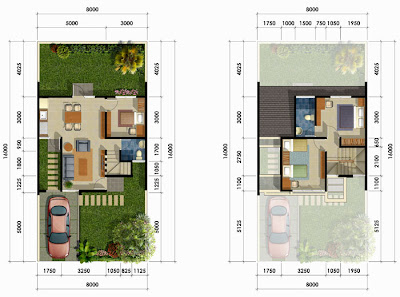  Tata Ruang Rumah Minimalis 2 Lantai 