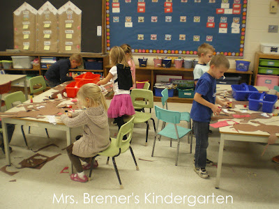 Gingerbread man craftivity perfect for Kindergarten at Christmas