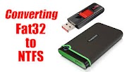 Convert FAT32 to NTFS In Windows