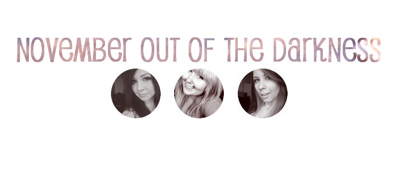 November out of the darkness
