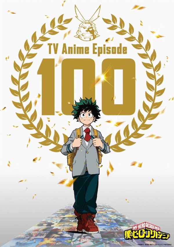 El anime Boku no Hero Academia celebra sus 100 episodios emitidos