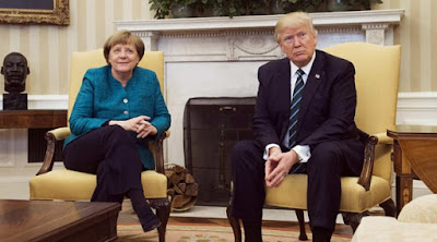 Bertemu Angela Merkel, Donald Trump: Kita Berdua Disadap Obama