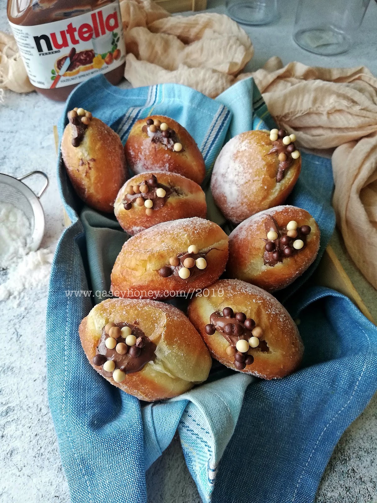 RESEPI VIRAL - OVERNIGHT BOMBOLONI NUTELLA / ITALIAN 