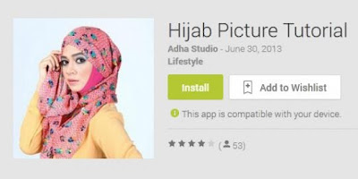 Download Aplikasi Panduan Cara Pakai Hijab