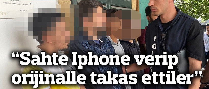 Two men fraudulently exchanged a fake iPhone with a man they met in a part in Lefkosa