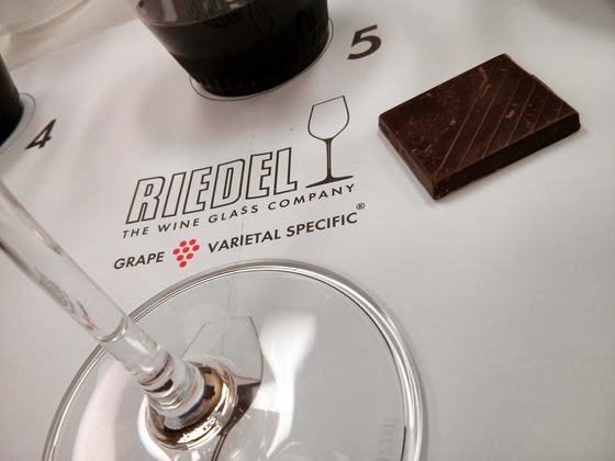 Riedel even provides specially made tasting placemats!