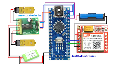 DTMF Based Robot Car