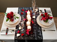 Ideas de mesas para la cena de San Valentín