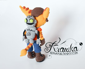 Krawka: Ratchet & Clank crochet pattern by Krawka