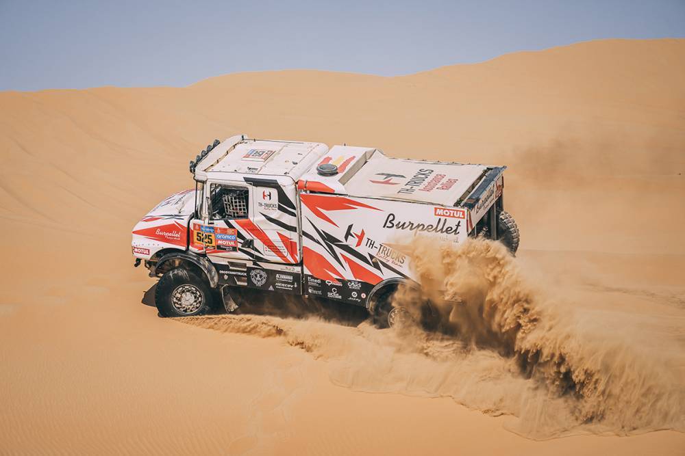 Dakar 2023: Martin Macik es el más rápido en la 13ª etapa del Dakar de camiones y se coloca 2º