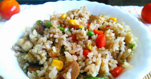 Resep Nasi Goreng Teriyaki With Mixed Vegetables Gurih 