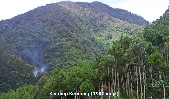 Profil Gunung Kendeng (1901 mdpl)