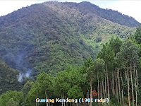 Profil Gunung Kendeng (1901 mdpl)